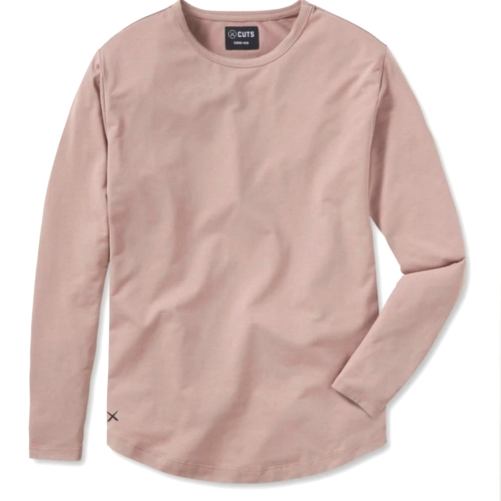 Mens Cuts longsleeve Curve Crew